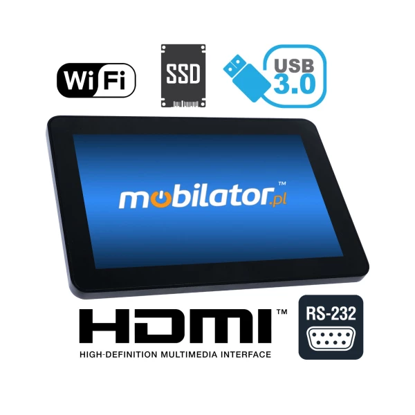 Dotykowy panel sterujący odporny na wstrząsy