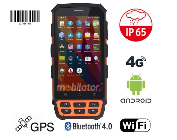 Lekki kolektor danych do pracy w terenie