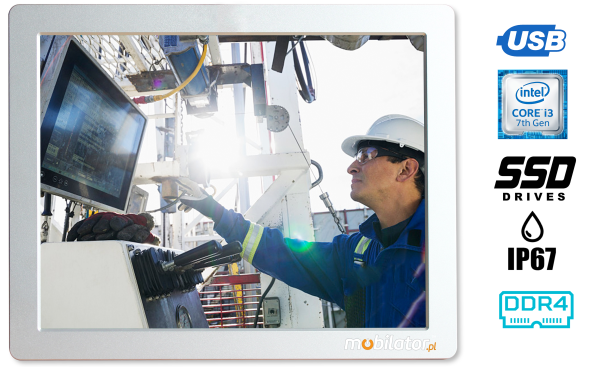 Wytrzymały panel PC do warunków ekstremalnych