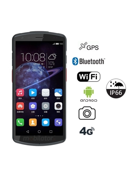 MobiPad SL80 v.1 - Armored data collector with IP66 and 4G LTE resistance