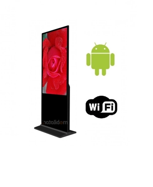 Wyświetlacz reklamowy do placów i rynków miejskich