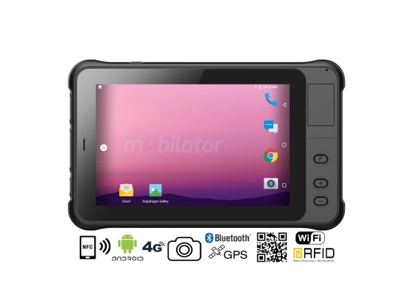 Mobilny tablet przemysłowy  o wzmocnionej konstrukcji  do magazynu  Emdoor Q75