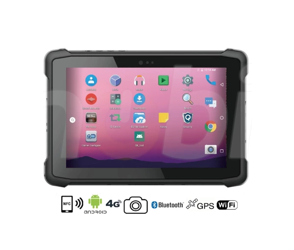 Emdoor Q11 v.1 - Przemysłowy 10-calowy tablet z normą IP65 + MIL-STD-810G i 4G, Bluetooth, 4GB RAM, dyskiem 64GB ROM oraz NFC