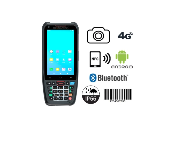 Odporny na uszkodzenia mechaniczne skaner magazynowy