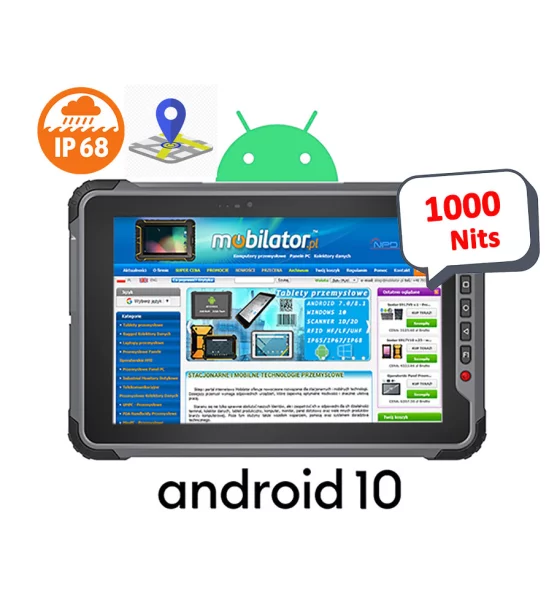 Wzmocniony tablet odporny na wodę wytrzymały energooszczędny  Senter S917V9 