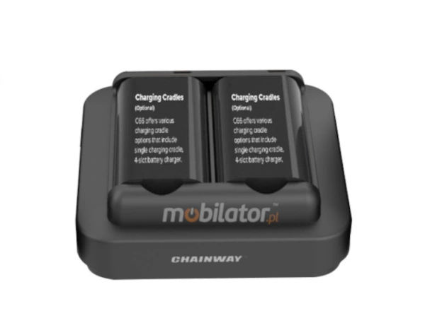 Chainway C66 - 2 Slots Charging Cradle for pistol battery