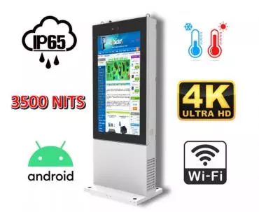 bezprzewodowy bezwentylatorowy gablota zewnętrzna  NoMobi Trex 55