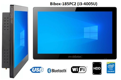 Kompaktowy komputer panelowy do linii produkcyjnych