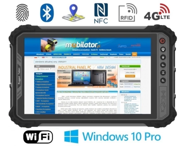 odporny tablet przemysłowy wytrzymały ekran dotykowy M900