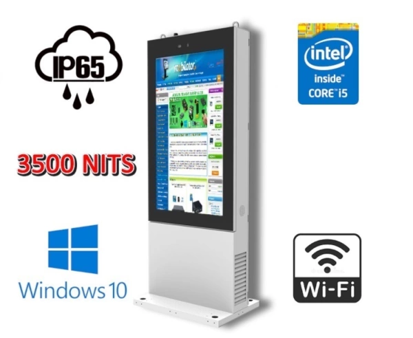 totem na windowsie 10 pro NoMobi Trex 75 cali Intel Core i5 norma odporności IP65 WiFi