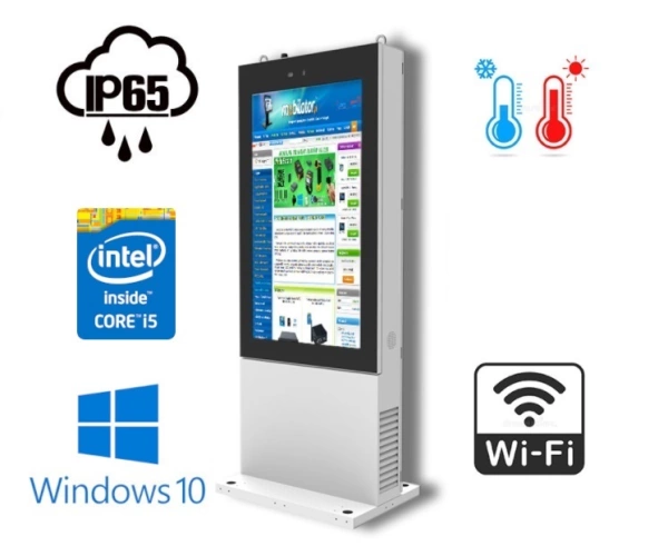 wydajny procesor Intel Core i5 Trex 75 cali Windows 10 PRO oporność IP65 WiFi system grzewczy