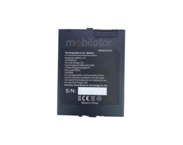 Emdoor I10J  - Dodatkowa pojemna bateria, 5000mAh, tablet