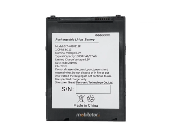 Emdoor I16J wydłużenie pracy urządzenie bateria wymienna dodatkowa