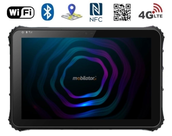 Tablet przemysłowy dla pracowników terenowych ze sprawdzonym skanerem kodów kreskowych 2D 1D Emdoor I22J z nowoczesnym wyświetlaczem