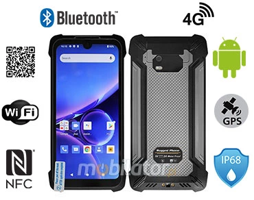 MobiPAD MS5 – wydajny terminal danych ze skanerem 2D Newland N1, o wysokiej wytrzymałości IP68, z modułem NFC, 6GB RAM i 128GB ROM, systemem Android, 5.7 calowym ekranem dotykowym