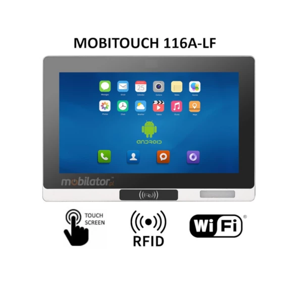 Mobitouch 116A-LF  dobrej jakości Wytrzymały wzmocniony przemysłowy Sterowniczy panel PC