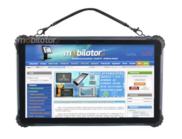 Mocny uchwyt walizkowy dla MobiPad T1300U