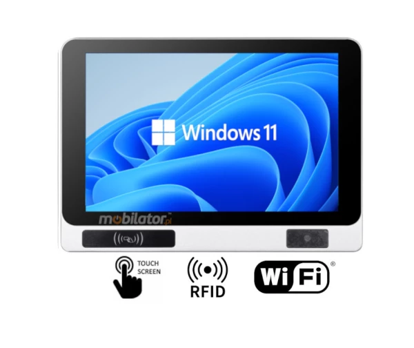 Mobitouch 101W-LF+2D Nowoczesny komputer panelowy z  WiFi