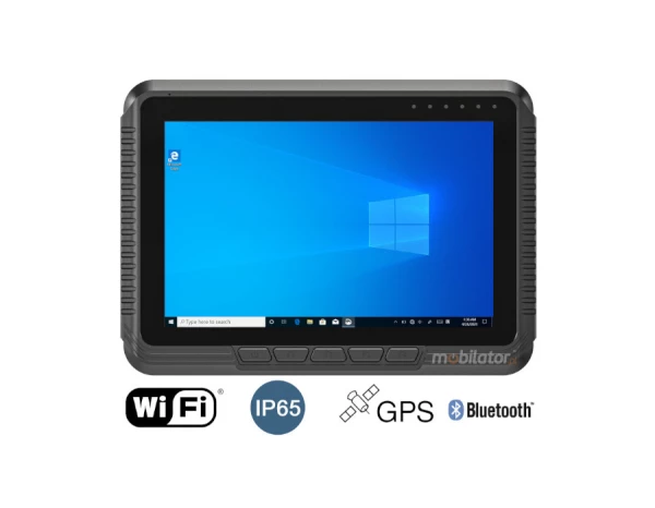 EMDOOR V80J v.7 - Dust and water resistant ambulance tablet with RJ-45 LAN, 8GB RAM, Windows 11 PRO and 4G