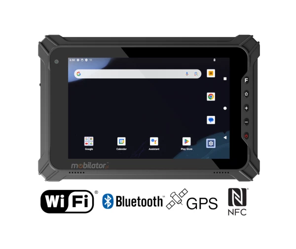 Emdooor T87X Tablet przemysłowy (IP65) z Wifi, BT, GPS oraz systemem Android 12