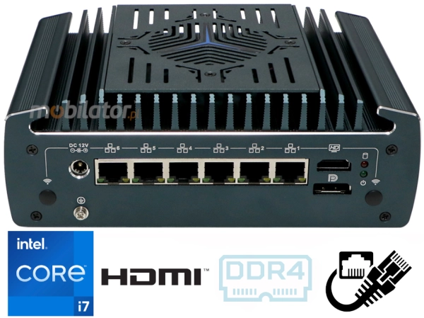 IBOX 3611N wytrzymały miniPC z dyskiem SSD M.2