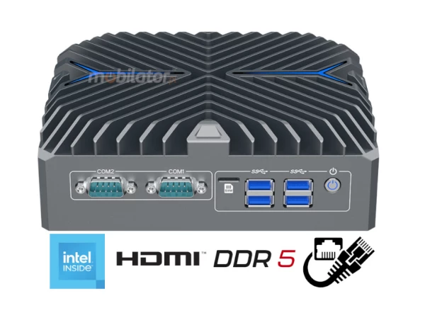 IBOX 4223N wzmocniony komputer przemysłowy z RAM DDR5