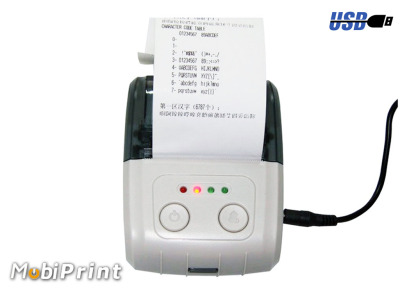 Przenośna drukarka etykiet bluetooth