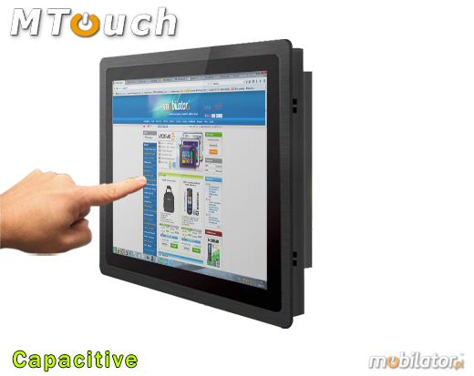 MTouch Operatorski Panel Przemyslowy MobiBOX IP65 J1900 15 Komputer panelowy Panel PC  Przemysowy komputer panelowy Ekran rezystancyjny 5 wire resistive wywietlacz 15 cali mobilator.pl New Portable Devices Windows RS-232 COM VGA HDMI Intel Celeron Fanless 