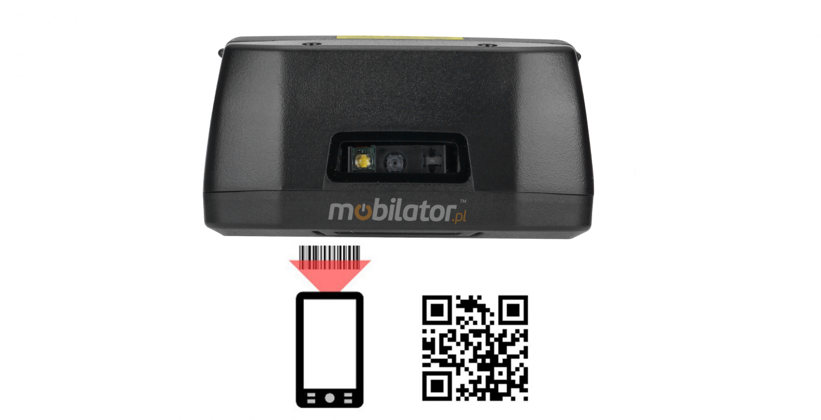 Odporny na upadki Terminal Mobilny MobiPad U93 z drukark termiczn 2D NFC RFID HF