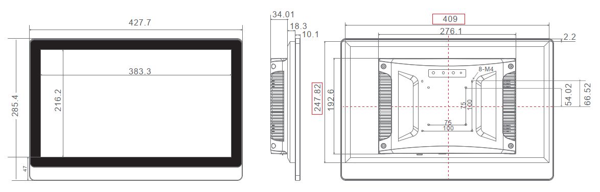 przemysowy panel operatorski panel PC komputer przemysowy odporny wodoodporny pyoodporny wstrzsoodporny wzmocniony IP65 wifi