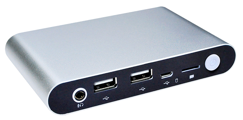 Komputer Przemysowy Fanless MiniPC mBOX-Q110 Z3735F umpc ssd mobilator