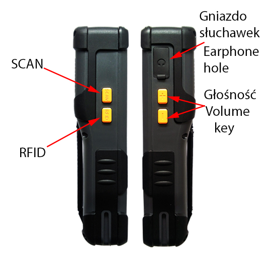 senter ST327W rj45 1d barcode scanner multi tester