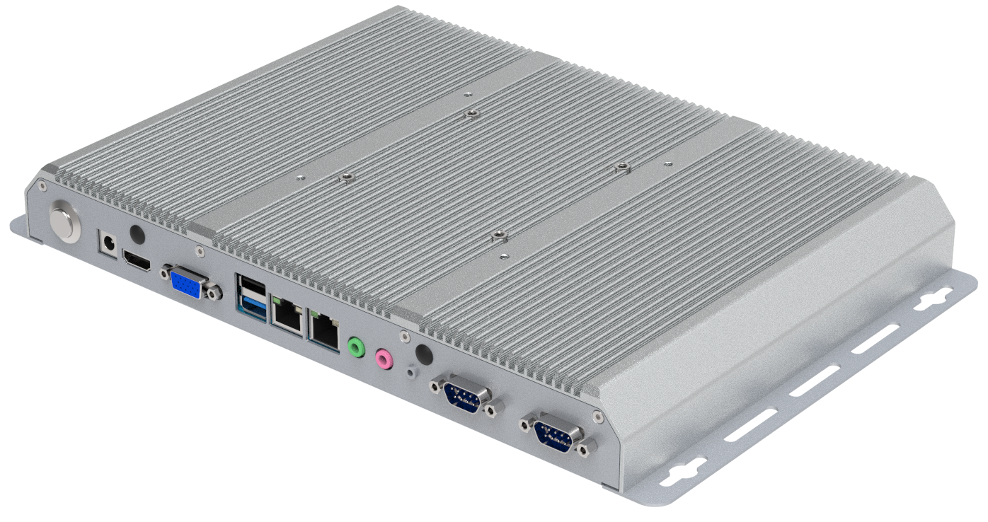 Minimaker BBPC-K05 (i7-6500U) - Wydajny nowoczesny odporny minipc z dodatkowym chodzeniem (Intel Core i7), 6x COM RS232 oraz 2x LAN