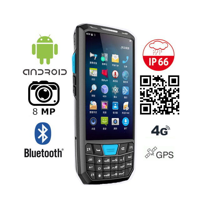 Przemysowy kolektor danych MobiPad A8T0 bluetooth 4G 2D WiFi GPS