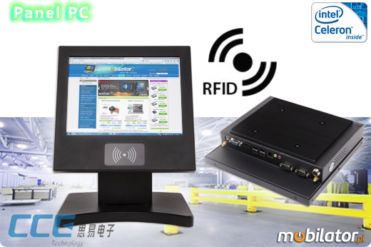 Industial Touch PC CCETouch CT10-PC Komputer panelowy Panel PC Norma odpornoci IP54 Przemysowy komputer panelowy Ekran rezystancyjny 5 wire resistive wywietlacz 10 cali mobilator.pl New Portable Devices Windows RS-232 CaOM 