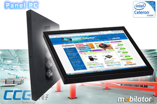 Industial Touch PC CCETouch CT17-PC Komputer panelowy Panel PC Norma odpornoci IP65 Przemysowy komputer panelowy Ekran rezystancyjny 5 wire resistive wywietlacz 17 cali mobilator.pl New Portable Devices Windows