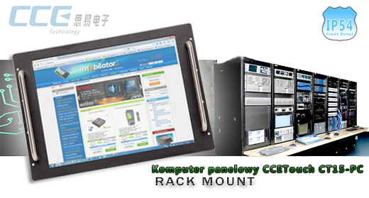 Industial RACK MOUNT Touch PC CCETouch CT15-PC Przemysowy Komputer Panelowy RACK MOUNT - CCETouch CT15-PC Norma odpornoci IP54 Przemysowy komputer panelowy Ekran rezystancyjny 5 wire resistive wywietlacz 15 cali mobilator.pl New Portable Devices Windows RS-232 COM RACK MOUNT 
