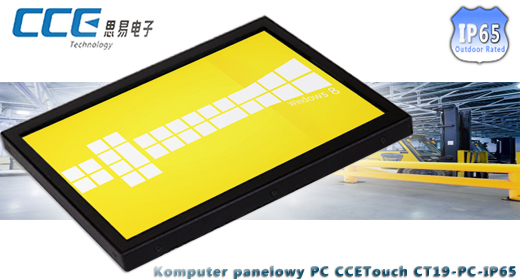 Industial Touch PC CCETouch CT17-PC Komputer panelowy Panel PC Norma odpornoci IP65 Przemysowy komputer panelowy Ekran rezystancyjny 5 wire resistive wywietlacz 17 cali mobilator.pl New Portable Devices Windows