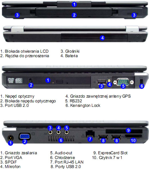 Clevo_r130t laptop przemyslowy talet rugadize notebook