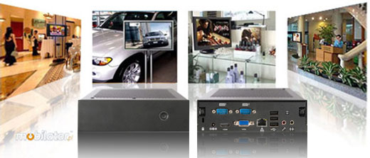 MiniPC Przemysowy AOpen DE3100 Intel Atom D2250 1,86GHz  128 GB SSD SATA III