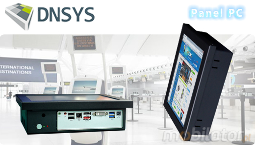 DNSYS Industrial Przemysowy PanelPC D-SYS 10  Komputer panelowy Panel PC  Przemysowy komputer panelowy wywietlacz 10 cali mobilator.pl New Portable Devices Windows RS-232 COM VGA HDMI Intel Core i3 i 5 i7