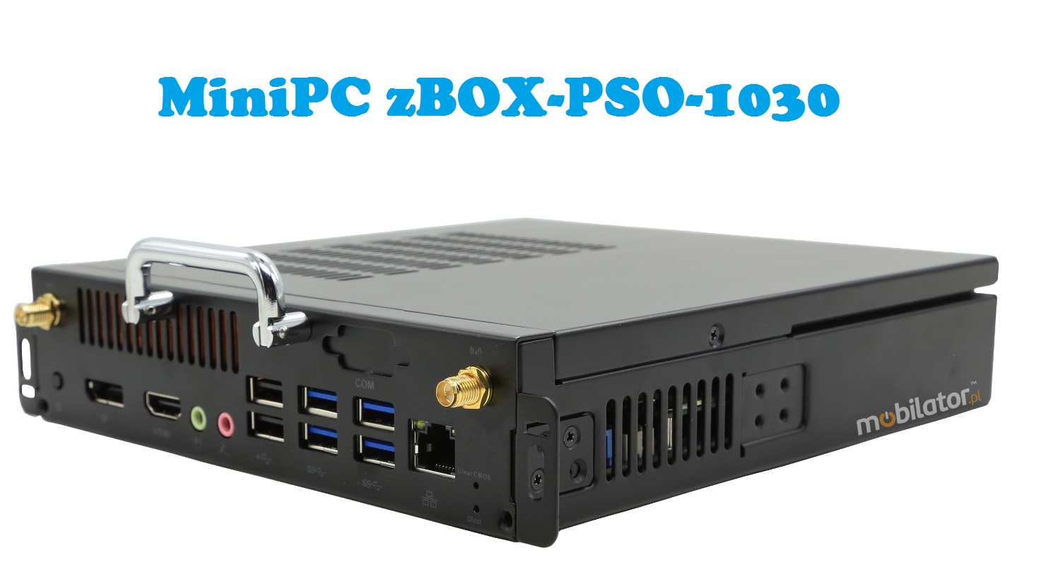Odporny Komputer Przemysowy z dedykowan kart graficzn Nvidia GT1030 MiniPC zBOX-PSO-i7 