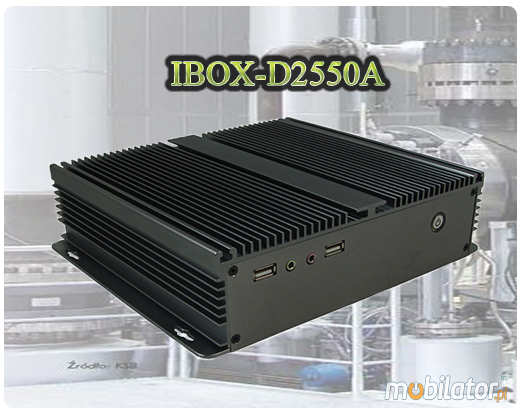 Przemysowy Fanless MiniPC IBOX-D2550A
