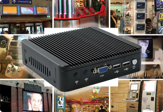 Przemysowy Komuter Fanless MiniPC Nuc IBOX-501 N10-A