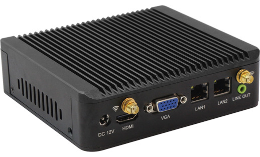 Przemysowy Komuter Fanless MiniPC Nuc IBOX-Nano- J1900