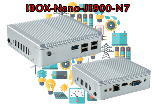 Przemysowy Komuter Fanless MiniPC Nuc IBOX-Nano-J1900