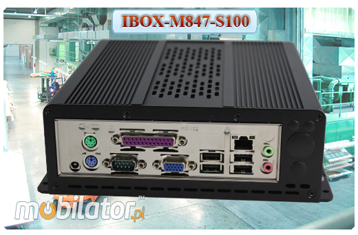 Przemysowy Fanless MiniPC IBOX-M847-S100