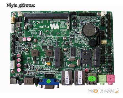 Przemysowy fanless MiniPC IBOX-N2800A