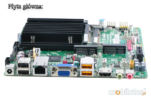 Przemysowy fanless MiniPC IBOX-N2800B