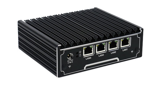 Wzmocniony mini Komputer Przemysowy Fanless MiniPC IBOX-NM21 Barebone